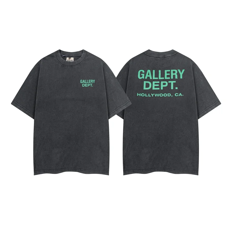 GALLERY DEPT. Vintage Washed Dark Gray T-Shirt