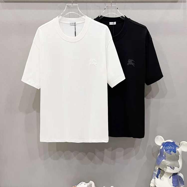 Burberry Embroidered Horse Logo T-Shirt