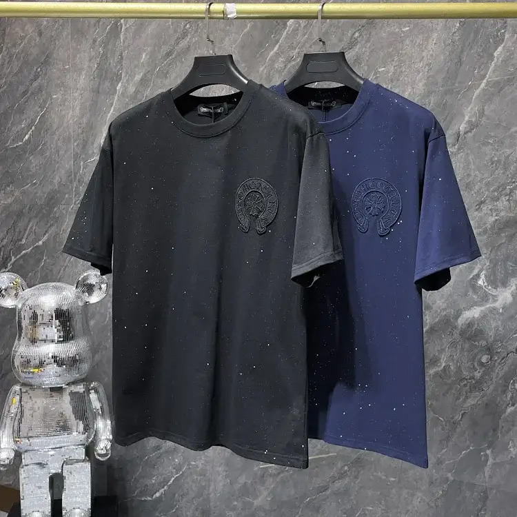 Chrome Hearts Starry Embroidered T-Shirts