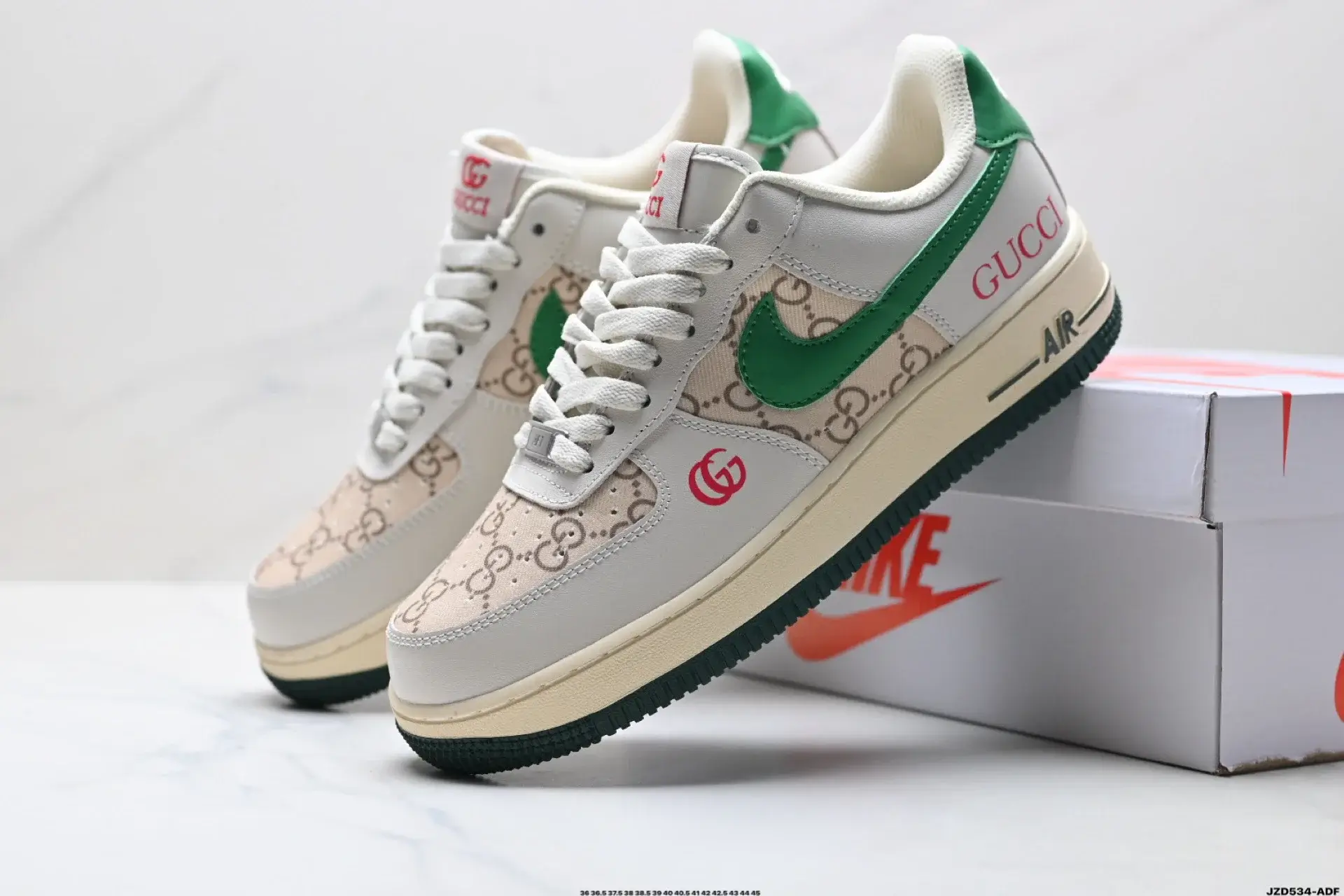 Gucci x Nike AF1 GG Monogram