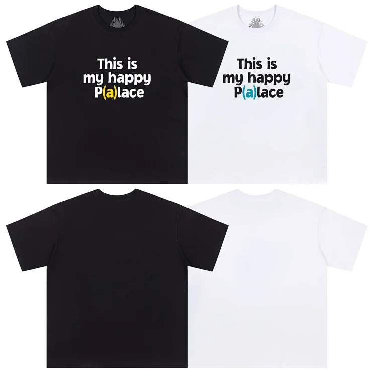 Palace Happy Place B&W Tees