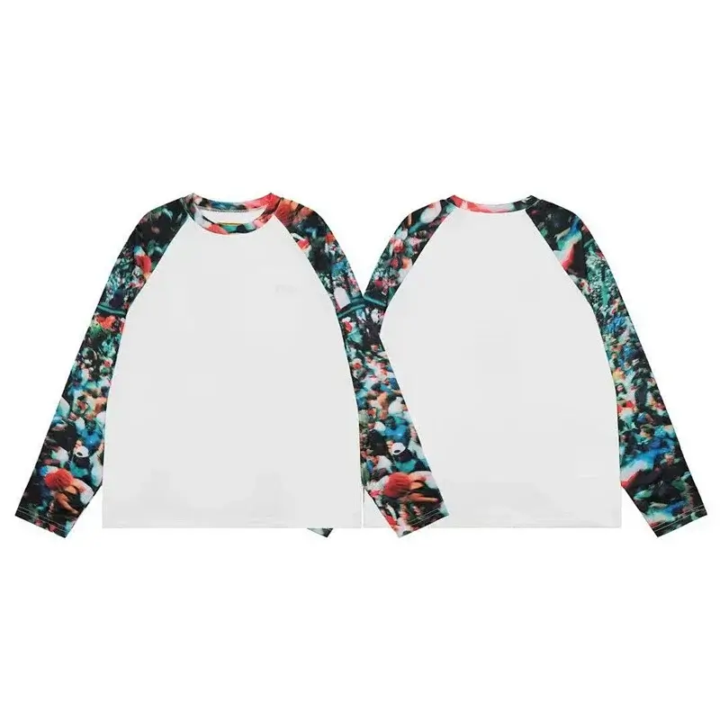 Corteiz White Raglan Crowd Print Tee