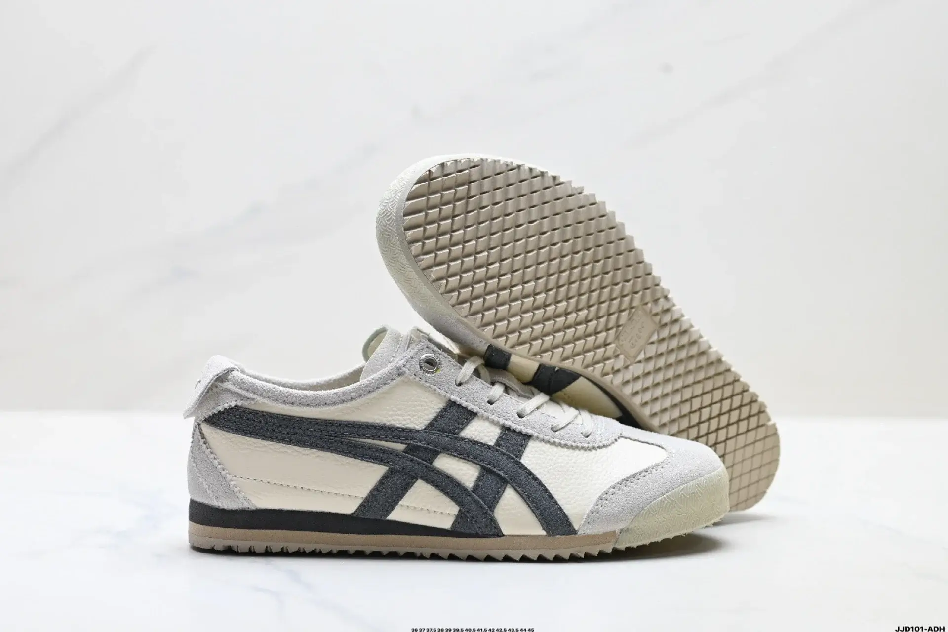 Onitsuka Tiger Cream & Gray Classic Sneakers