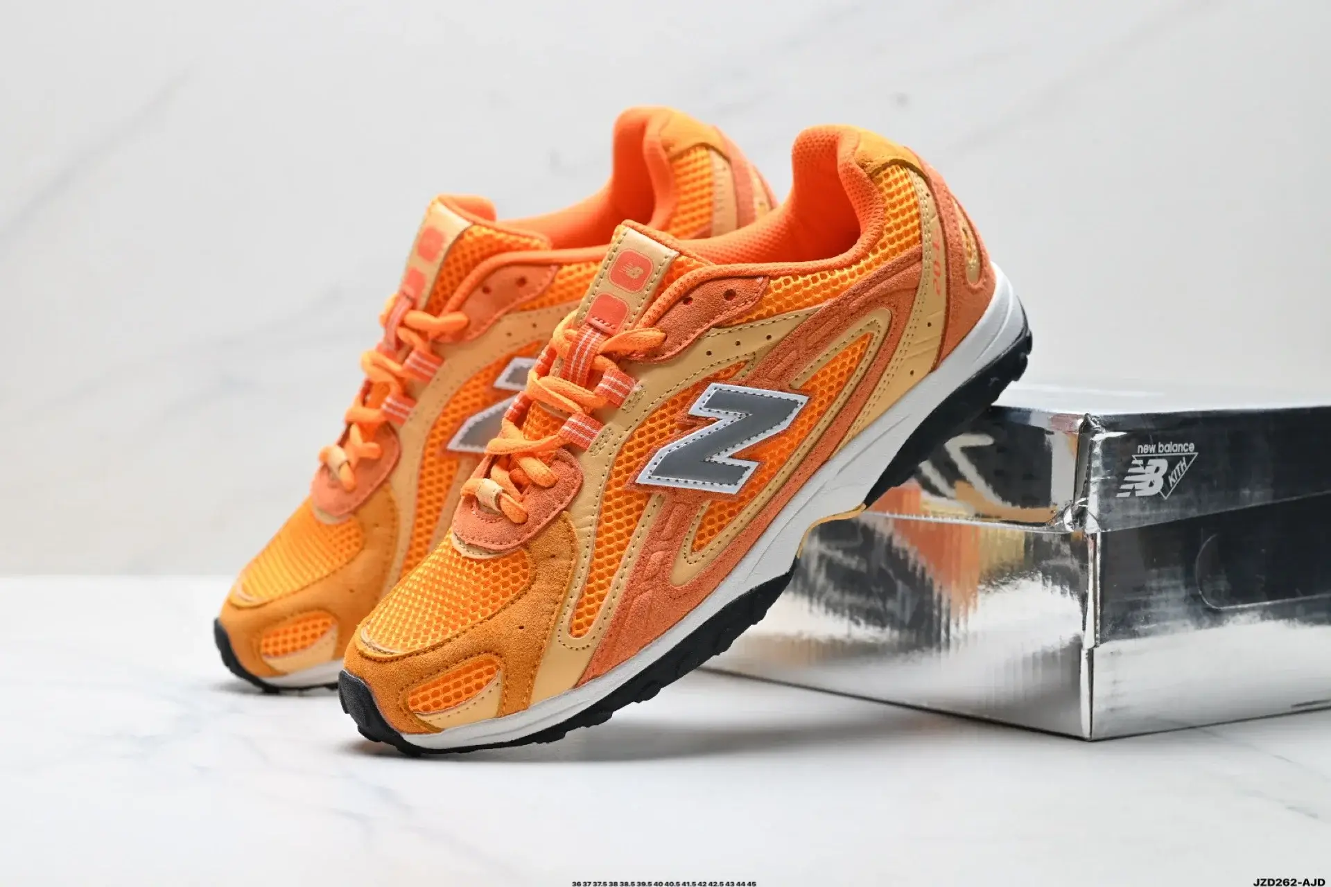 New Balance 2002R Orange Mesh & Suede