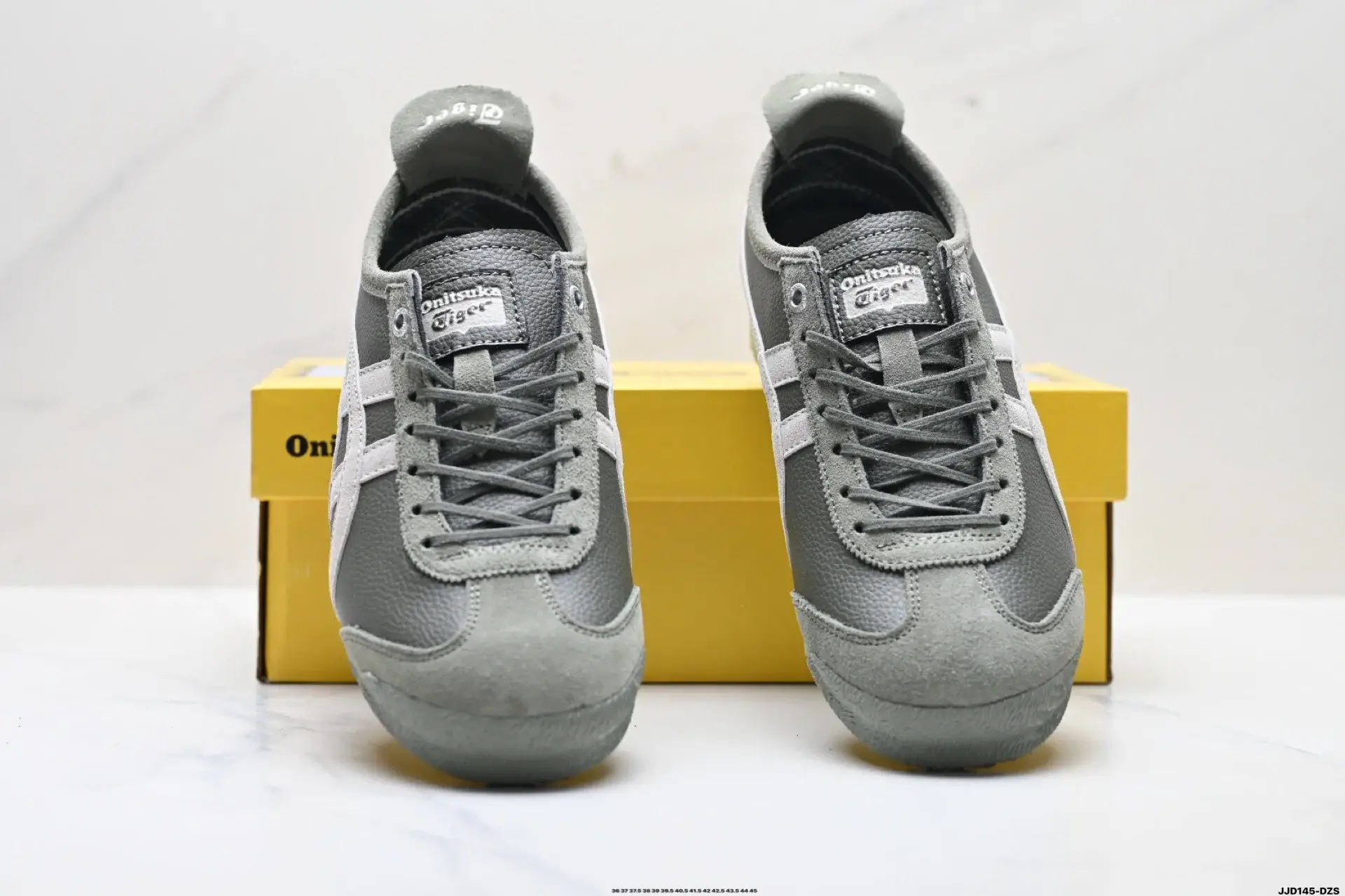 Onitsuka Tiger Gray Leather Sneakers