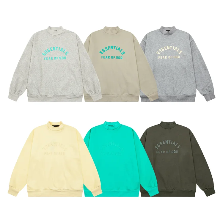 FEAR OF GOD ESSENTIALS High-Neck Hoodies