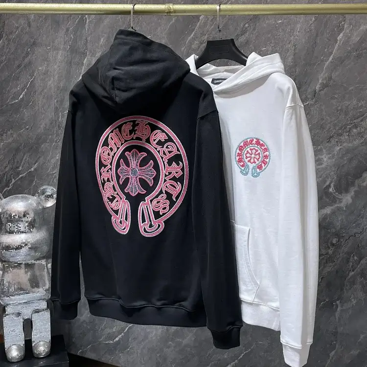 Chrome Hearts Logo & Cross Hoodies