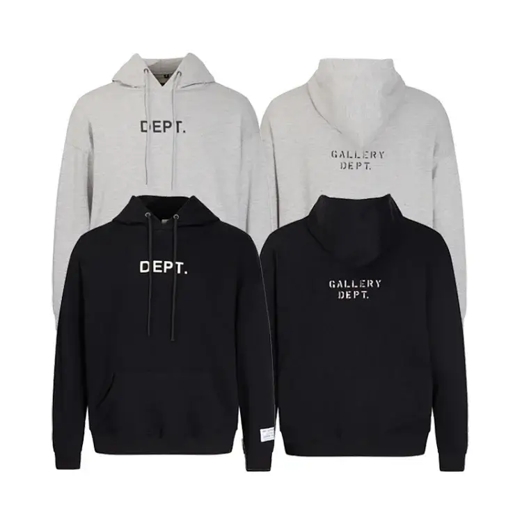 GALLERY DEPT. Hoodie (Gray/Black) Print