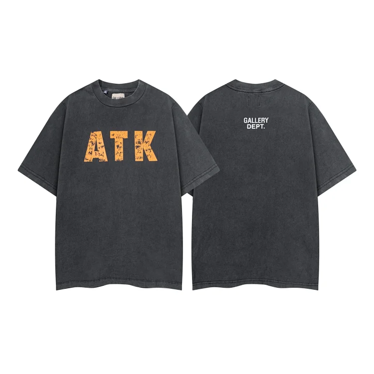 GALLERY DEPT. Vintage Dark Gray ATK Printed Tee