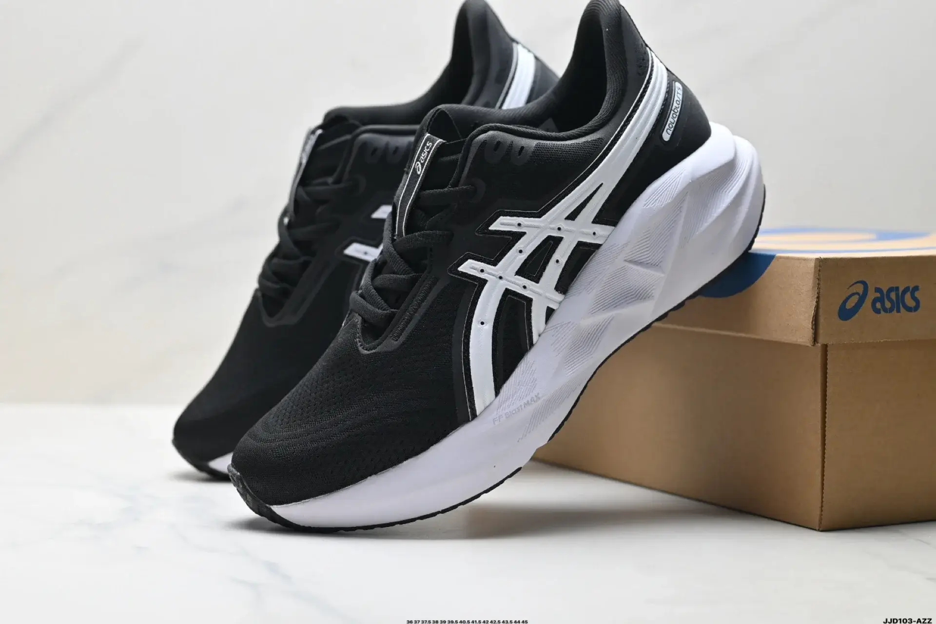 Asics Black Running Shoes