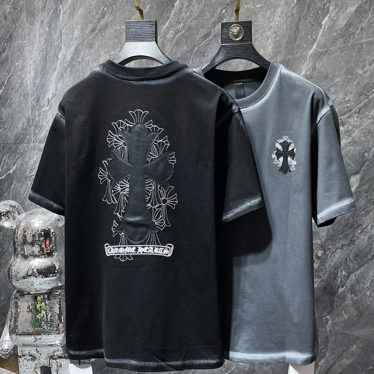Chrome Hearts Embroidered Velvet Tees