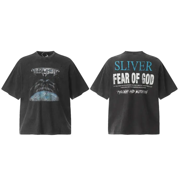 FEAR OF GOD "TESTAMENT" Vintage Washed T-Shirt