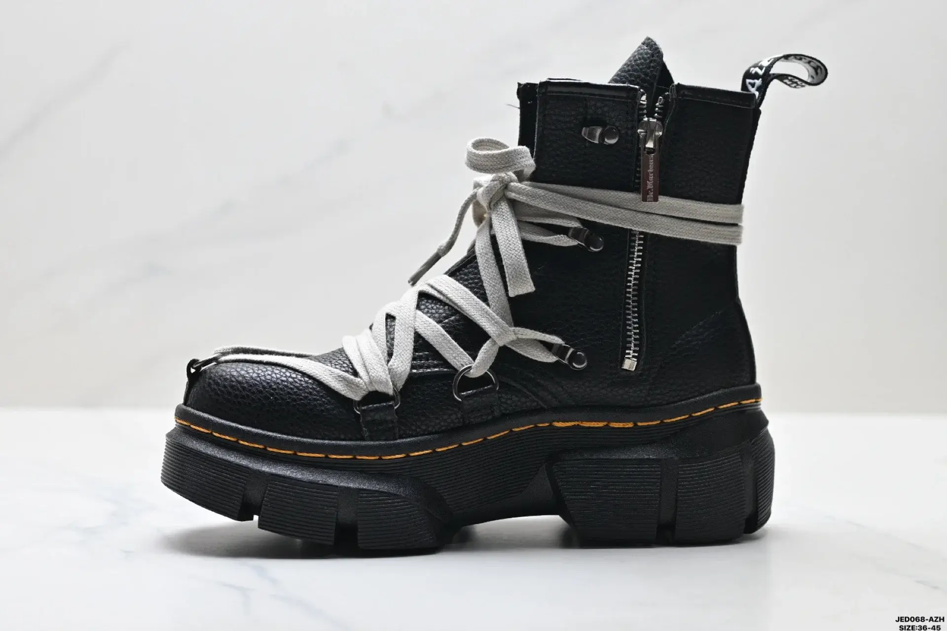 Dr. Martens Black Chunky Platform Boot