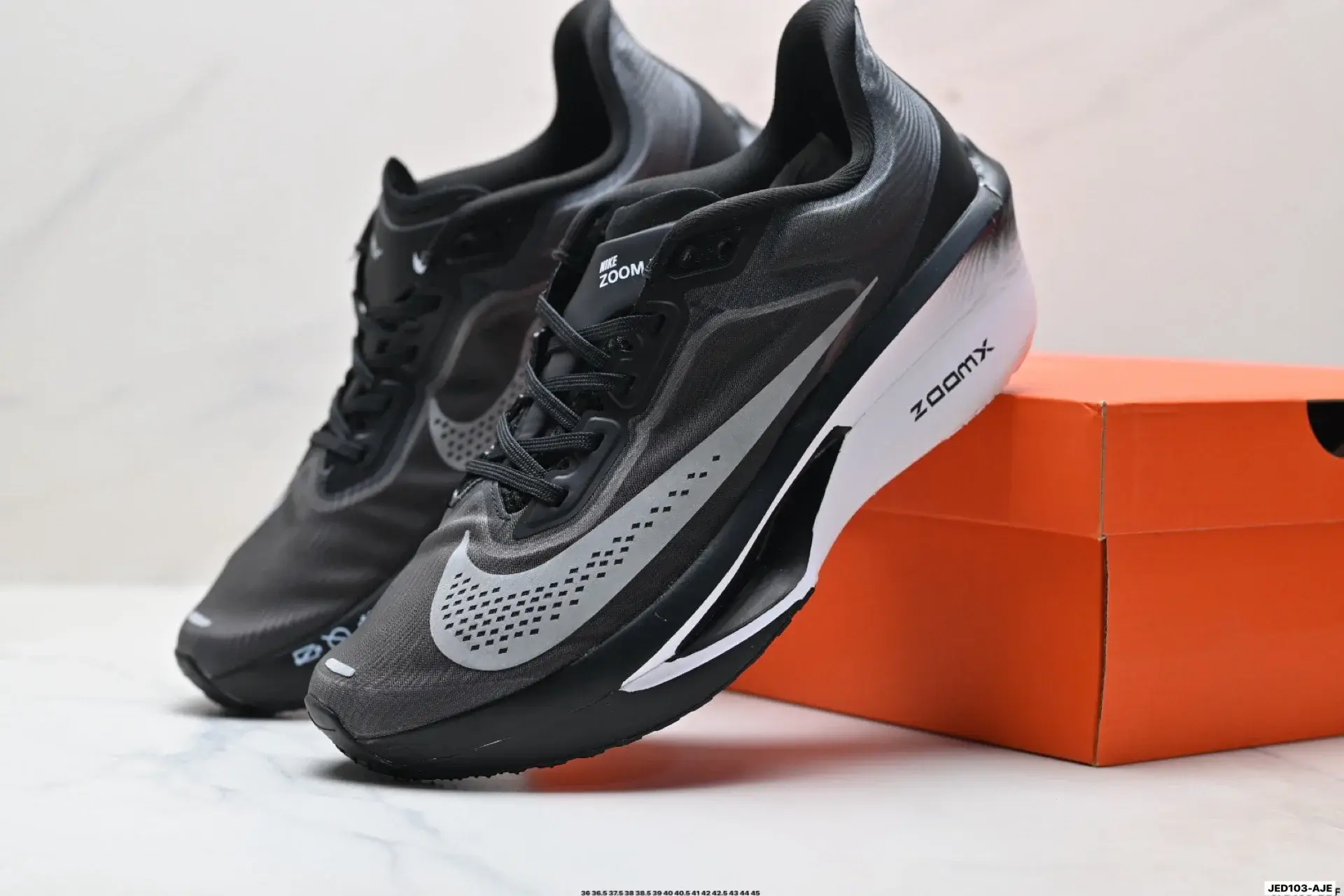 Nike ZoomX Running Shoes Black Gray