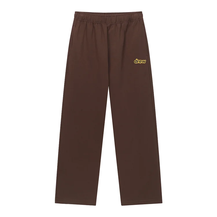 Drew Brown Logo Loose Casual Pants