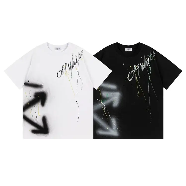 Off-White Graffiti Arrow Splatter Tee