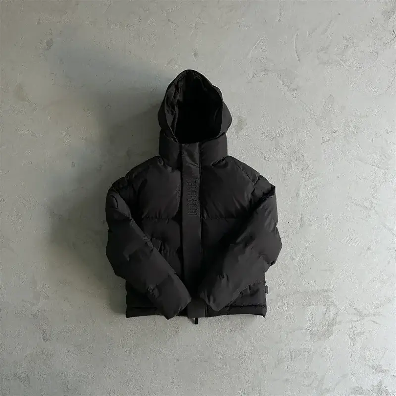 TRAPSTAR Embossed Hooded Puffer Jacket
