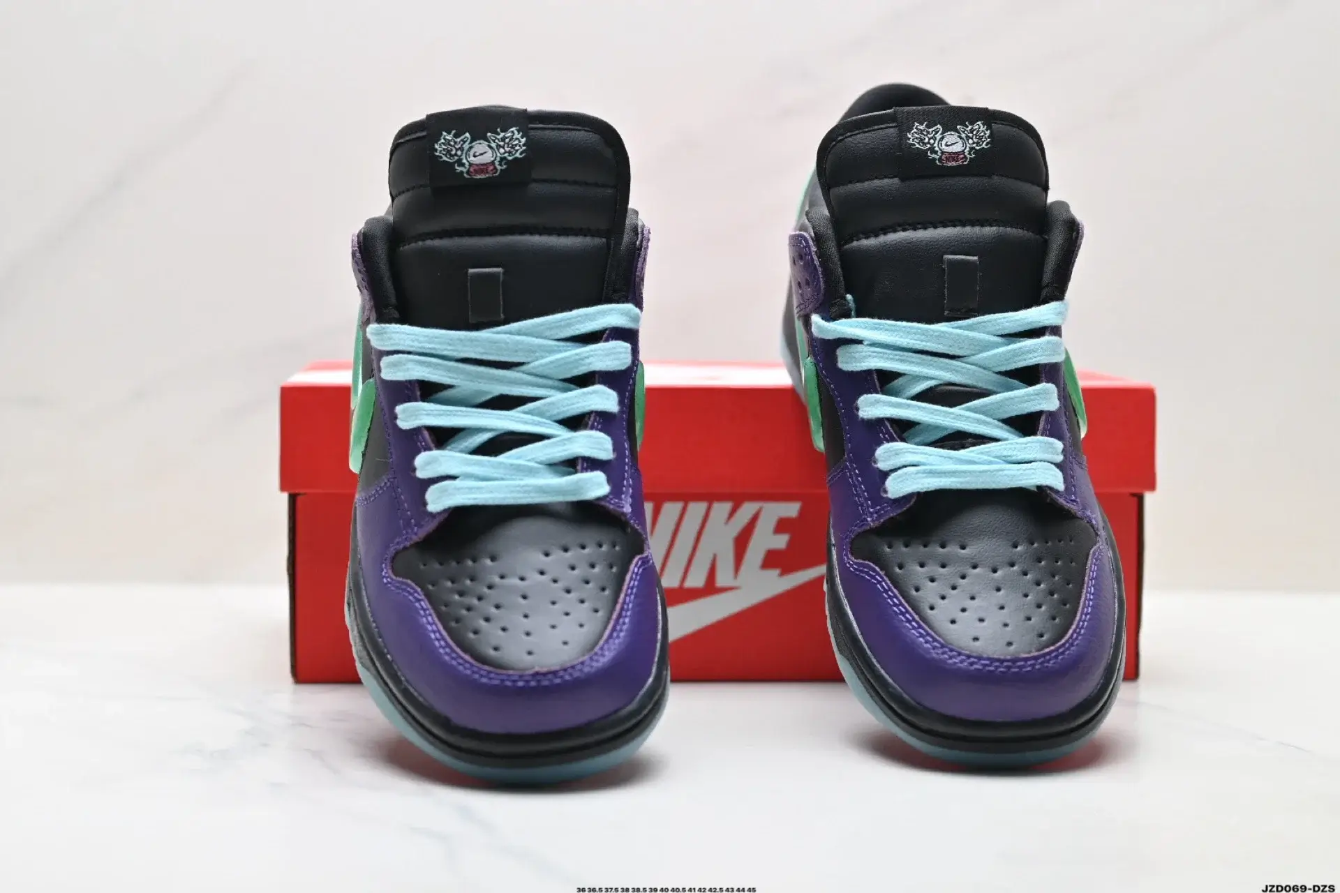 Nike Dunk Low SB Purple Black Green