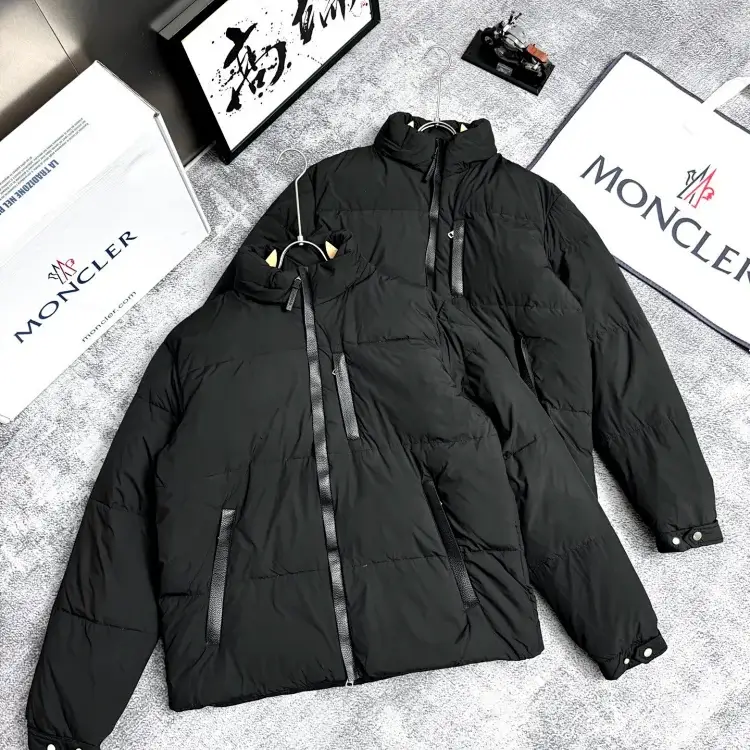 Moncler Black Padded Down Jacket