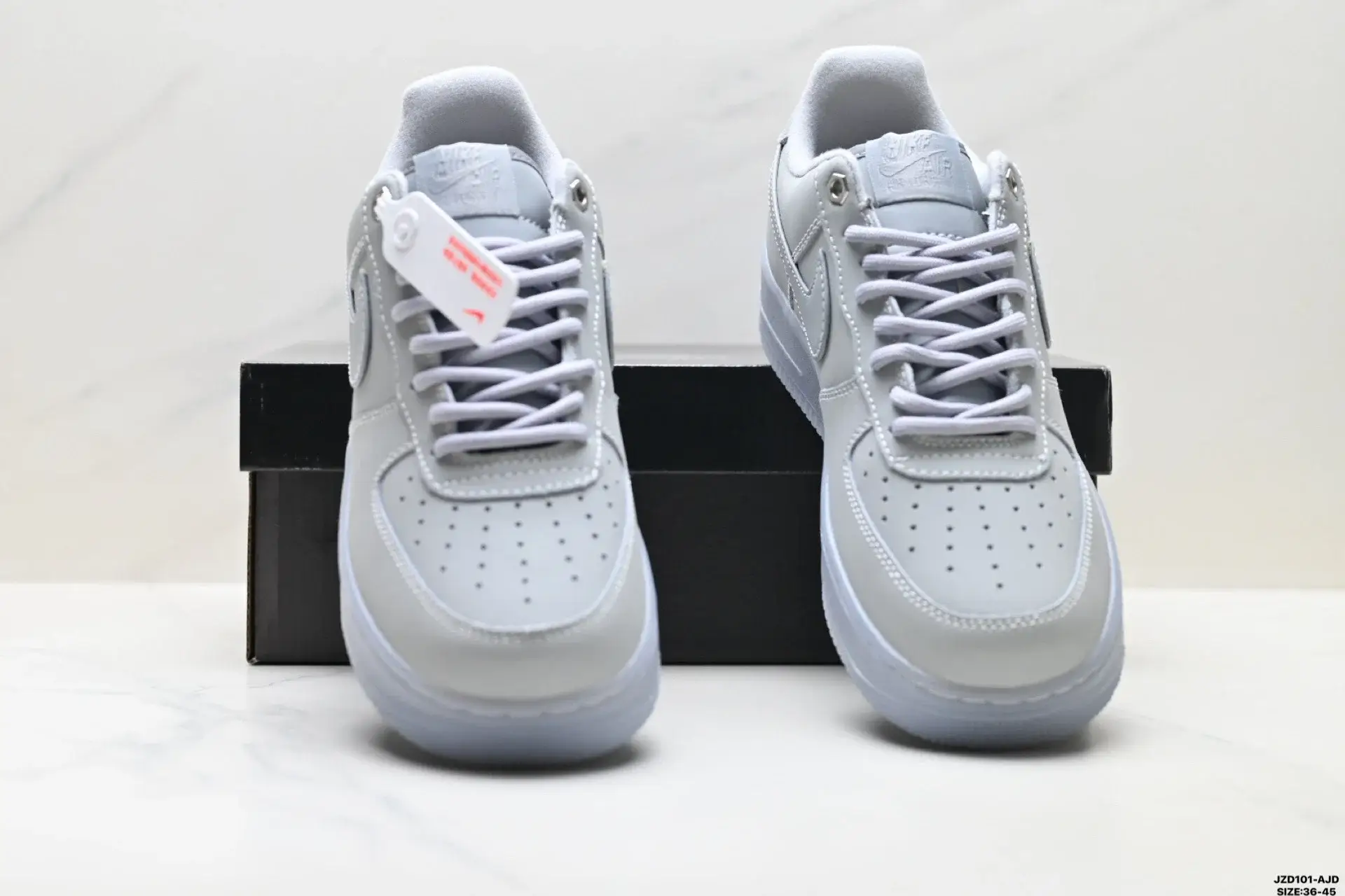 Nike Air Force 1 Low Light Gray Leather