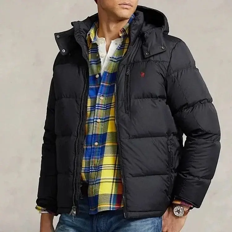 Polo Ralph Lauren Black Down Puffer