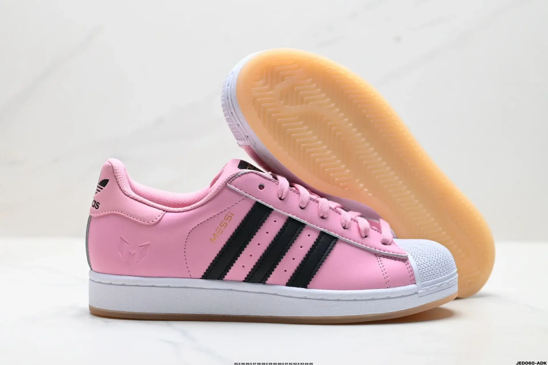 Adidas Superstar Messi Pink Black Gum