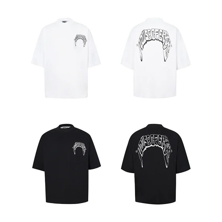 MISBHV Graffiti Logo Oversized T-Shirts