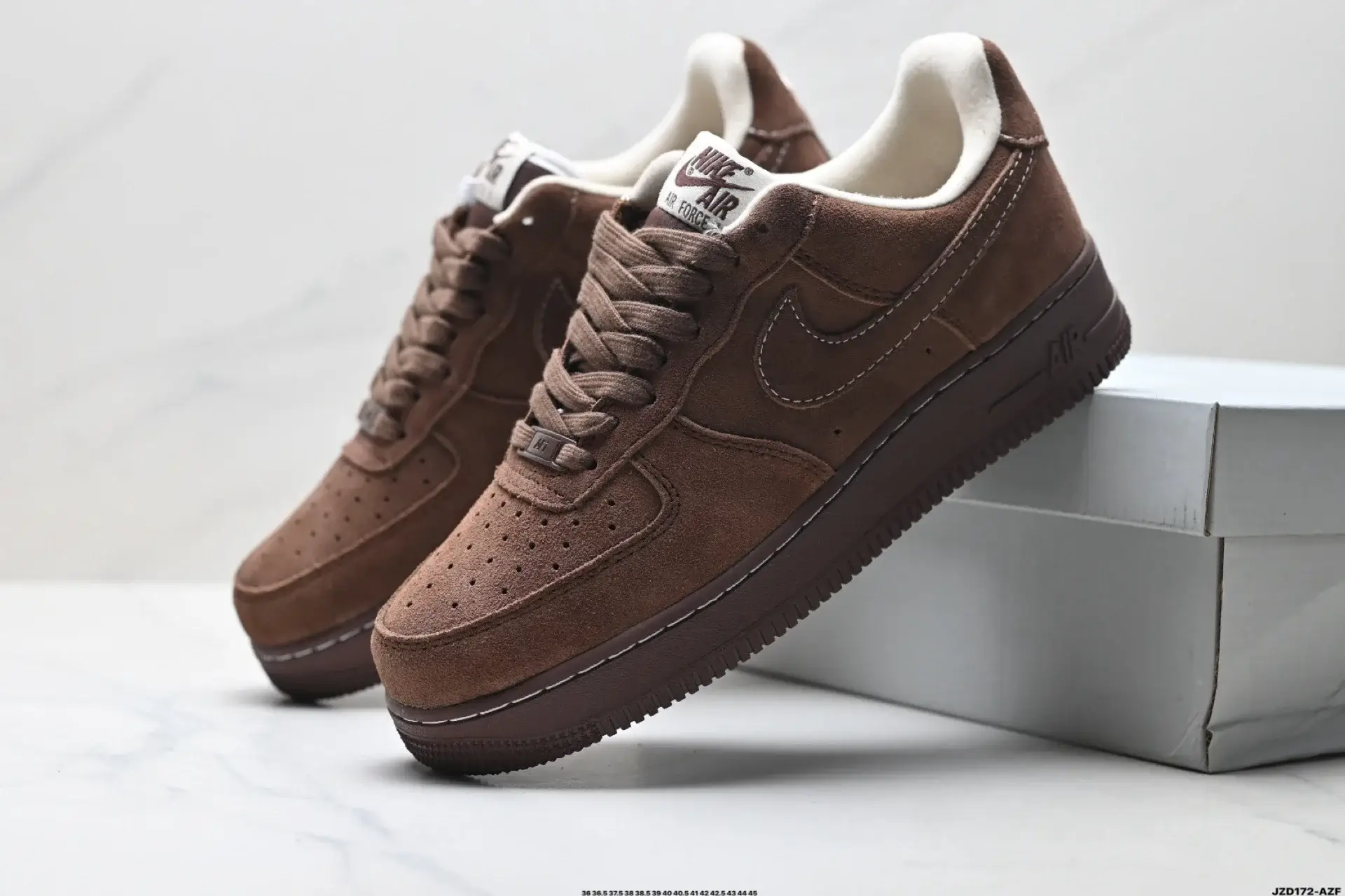 Nike Air Force 1 Brown Suede