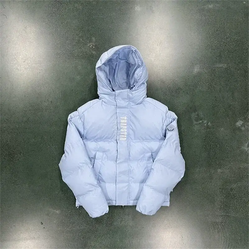 TRAPSTAR Light Blue Puffer Jacket