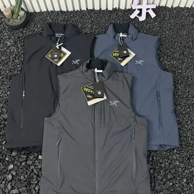 Arcteryx Stand Collar Zip Vest