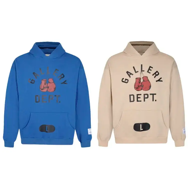 GALLERY DEPT. Hoodie: Boxing Gloves & L Logo Pocket