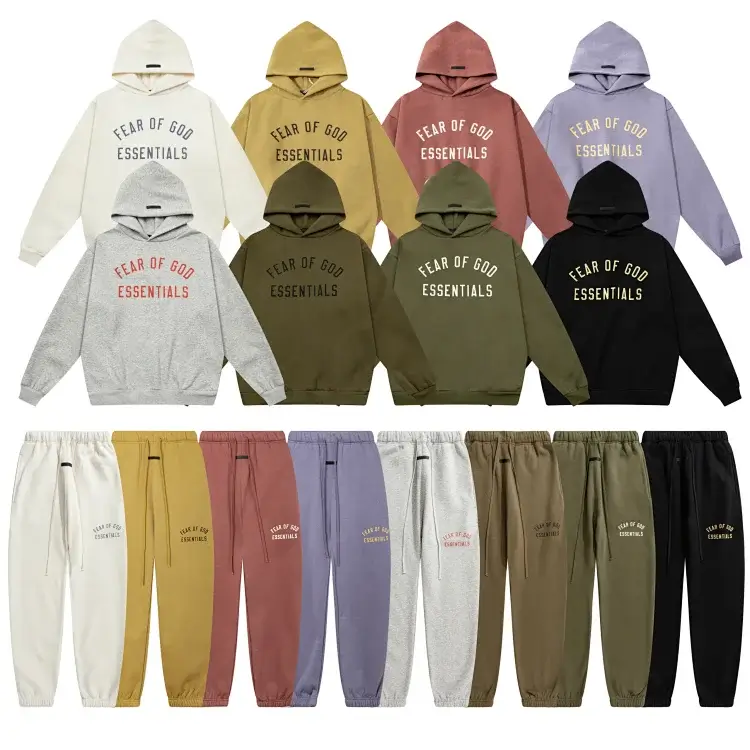 FEAR OF GOD Essentials Hoodie & Pant Sets