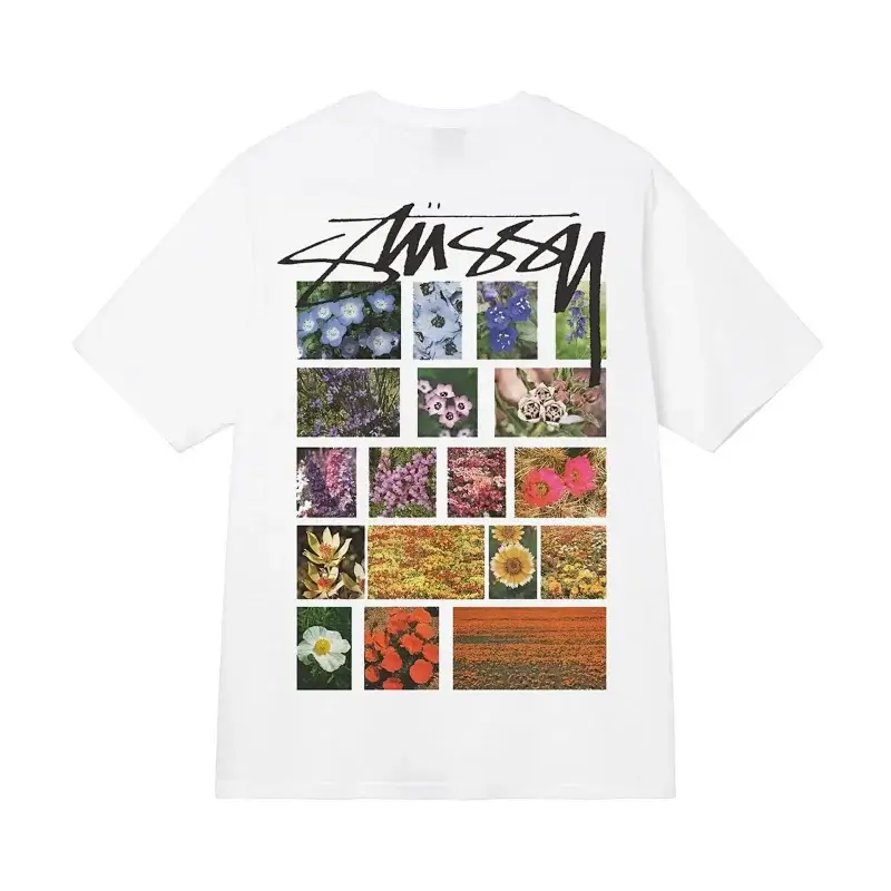 Stussy Floral Collage Tee