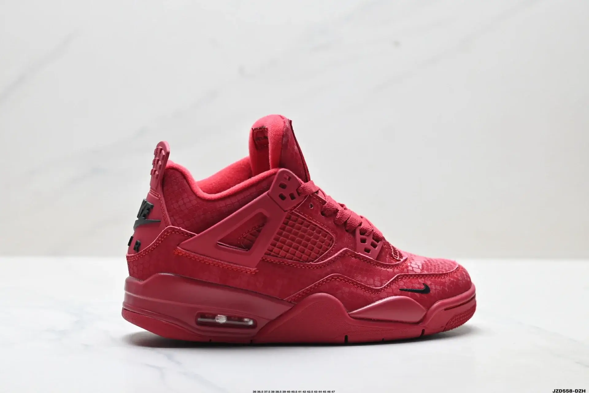 Nike Air Jordan 4 Retro 'Red Snakeskin'