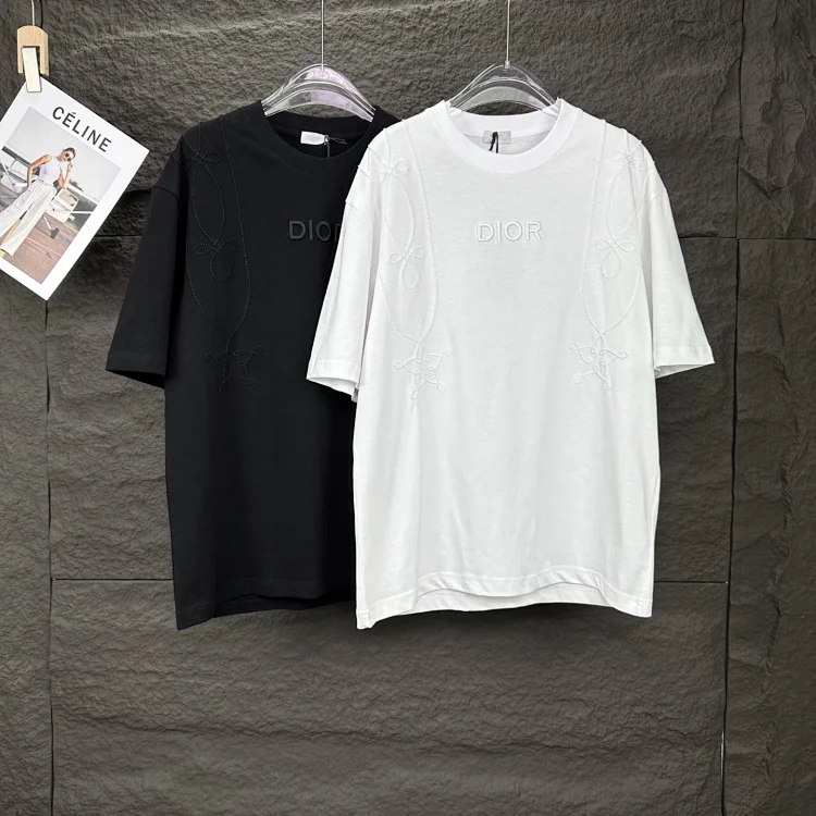 DIOR Embroidered T-Shirts