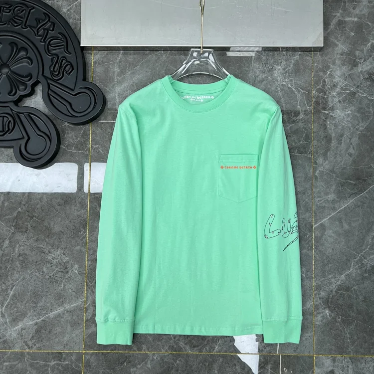 Chrome Hearts Mint Green Pocket Tee