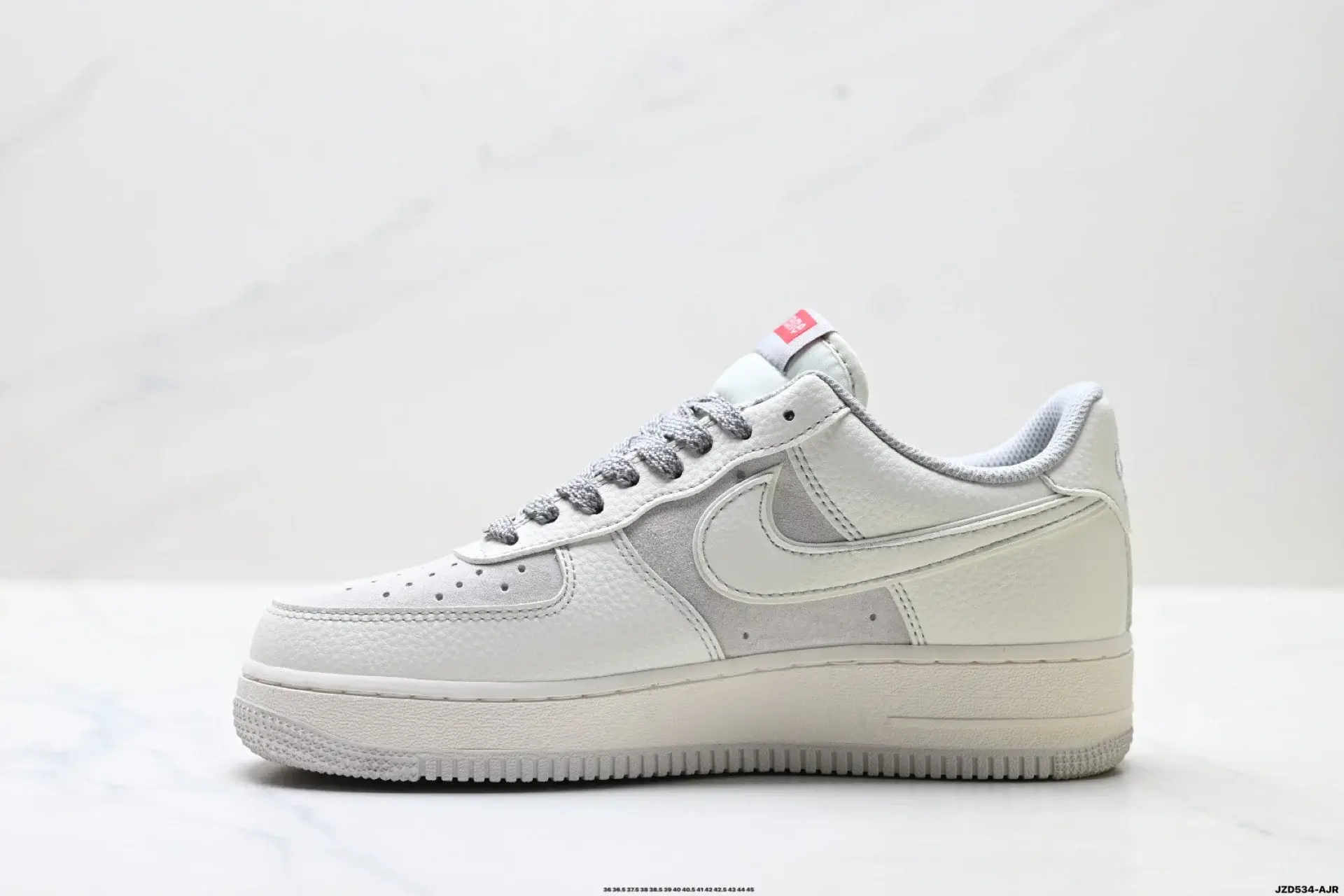 Nike Air Force 1 Low White Grey Suede