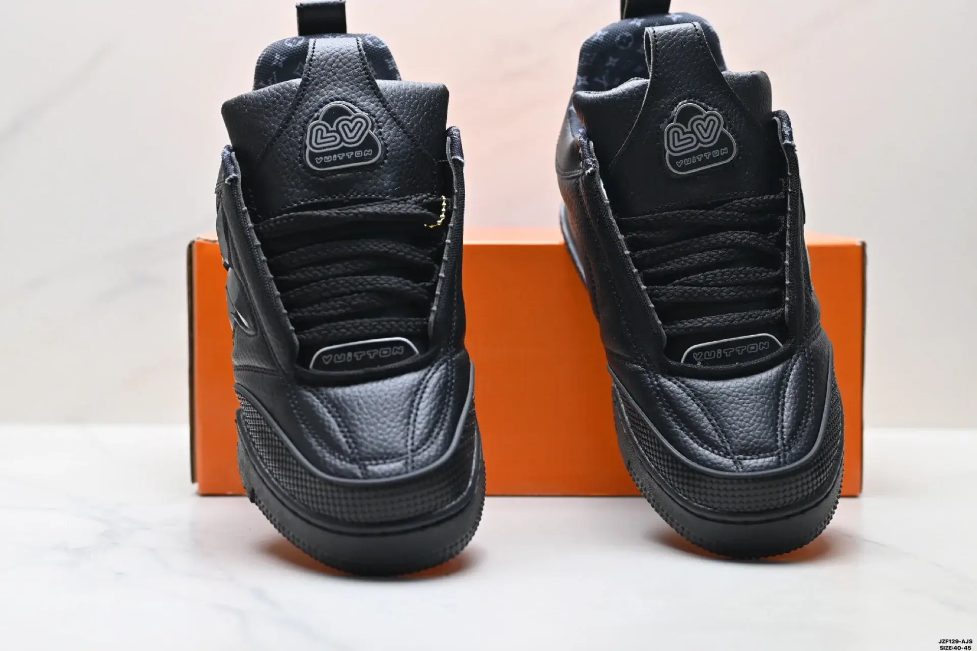 Louis Vuitton LV Logo Black Sneakers