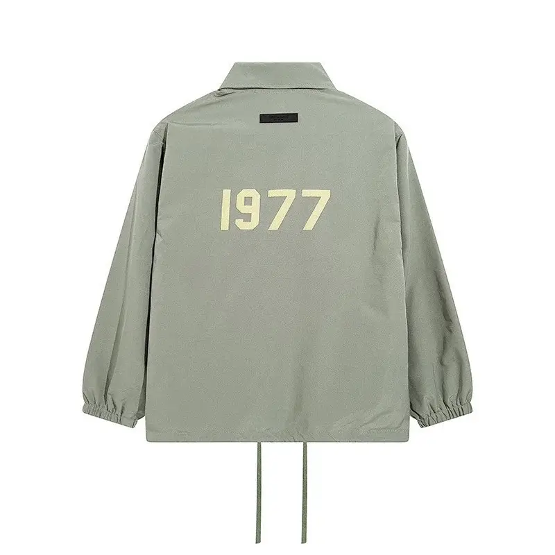 ESSENTIALS Sage Green 1977 Coach Jacket