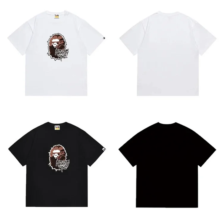Bathing Ape Ape Head Graphic T-Shirts