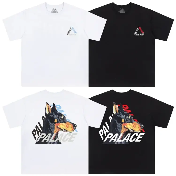 Palace Doberman Tees (White & Black)