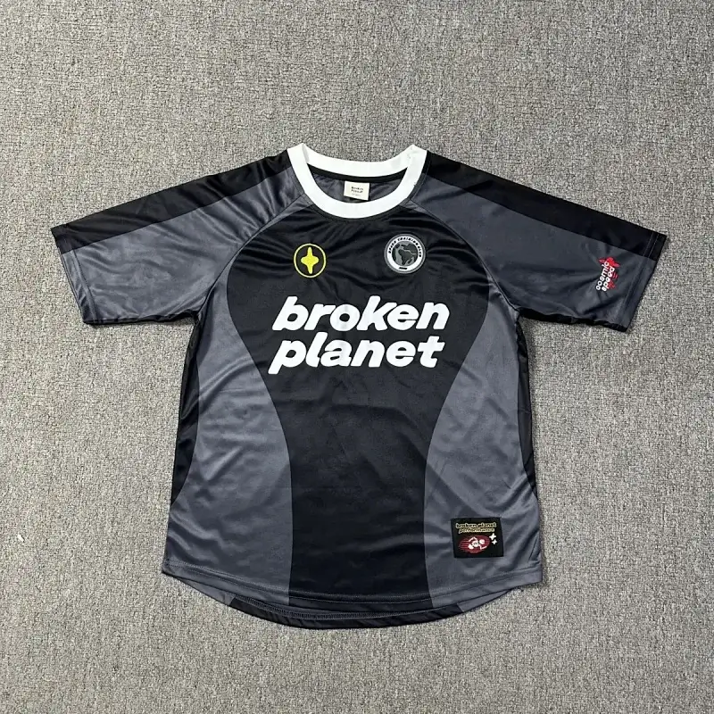 Broken Planet Black & Gray Sports Jersey