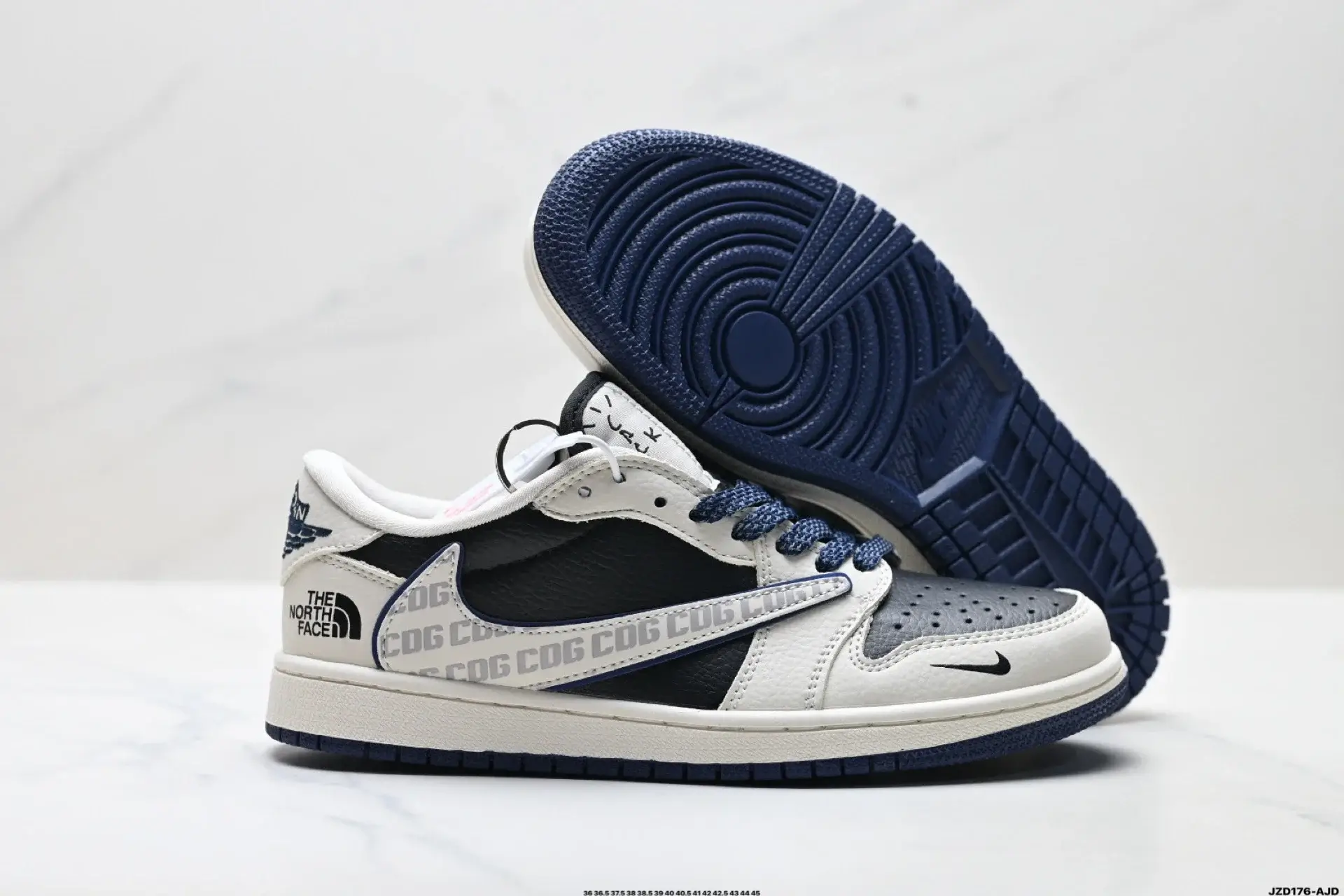 Nike Air Jordan 1 Low CDG x TNF