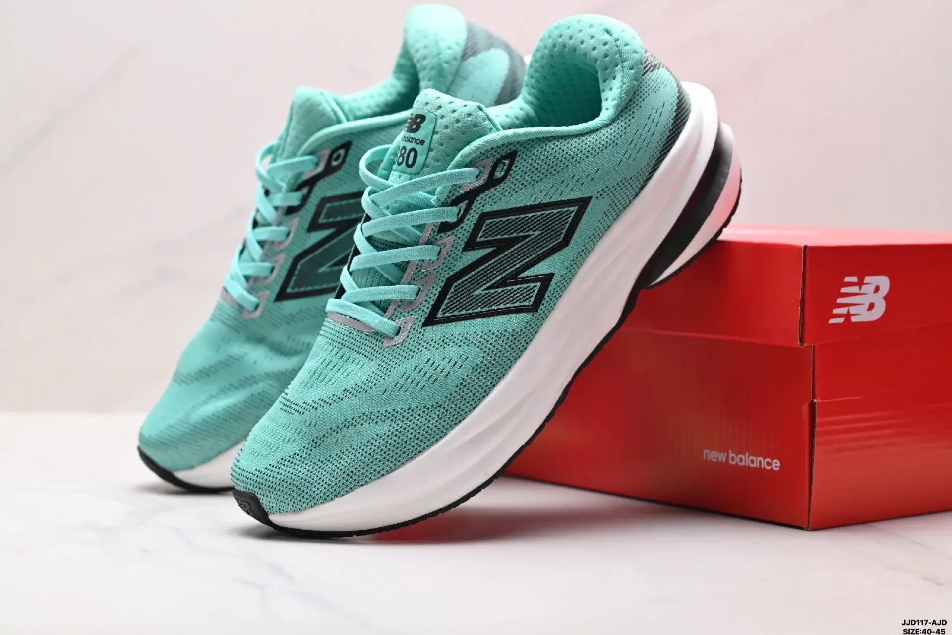 New Balance Light Turquoise Running Shoes