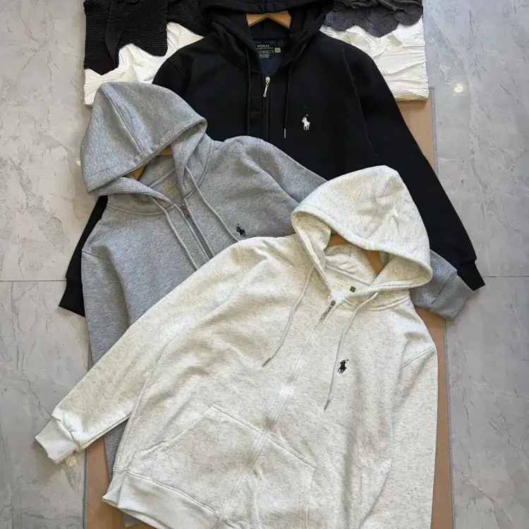 Polo Ralph Lauren Embroidered Pony Zip Hoodies