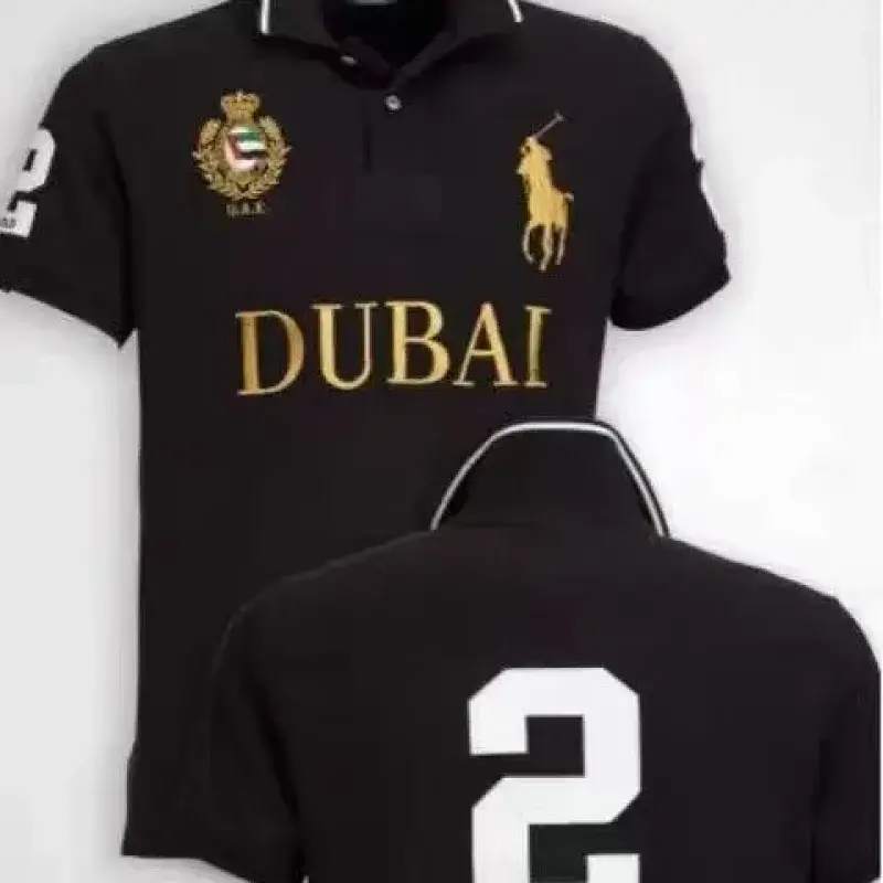 Polo Black Dubai Print Shirt