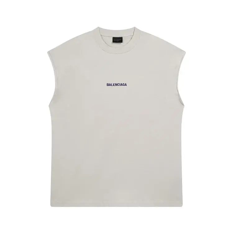 BALENCIAGA White Logo T-Shirt