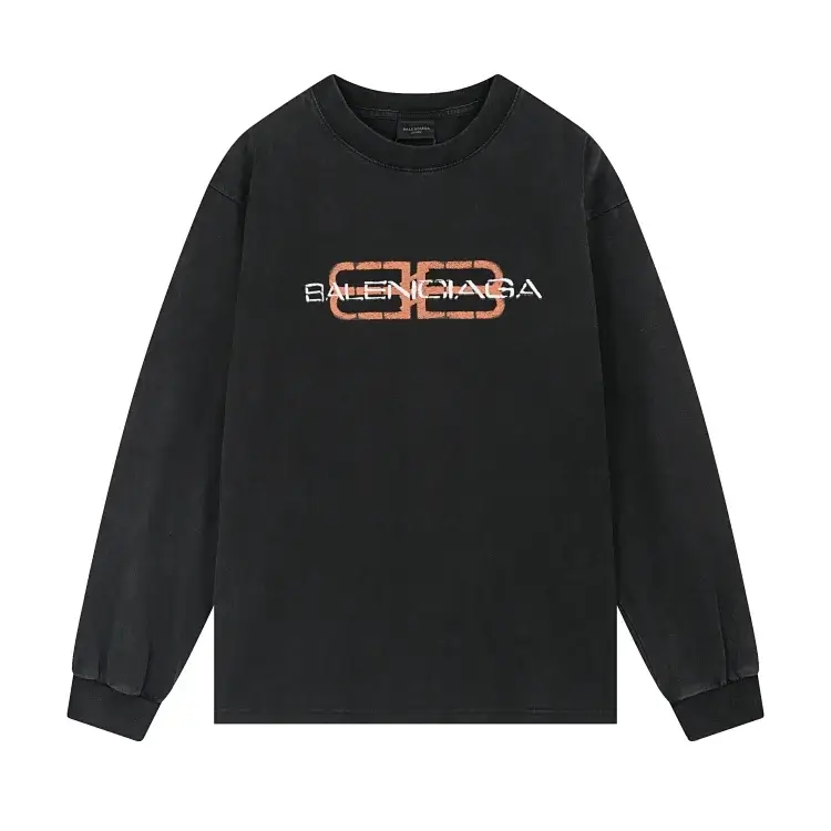 Balenciaga Black Logo Jersey