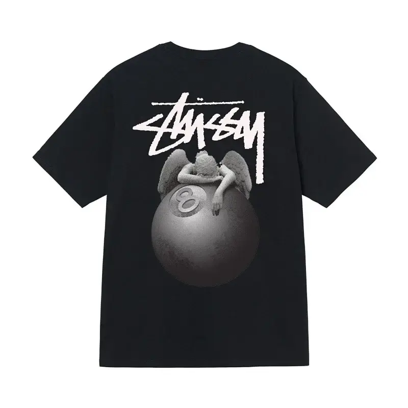 Stussy Angel & 8-Ball Graphic Tee