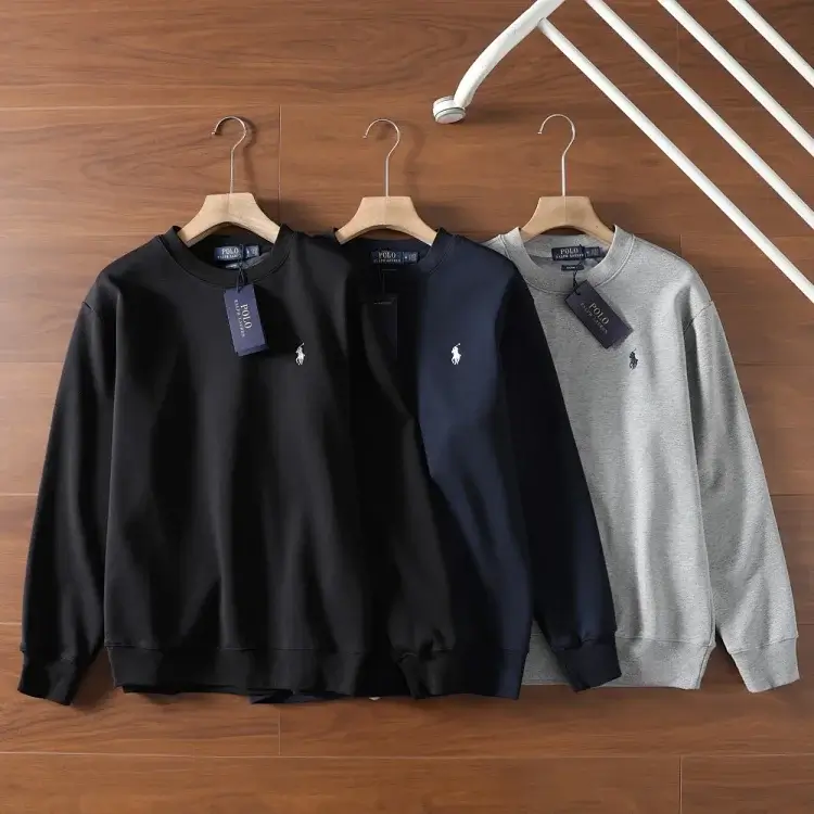 POLO Embroidered Pony Hoodies (Black, Navy, Gray)